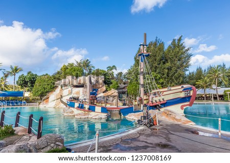 Landscape of Saipan PIC in 2015