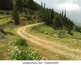 Landscape Sami Acropolis, Kefalonia, Creece