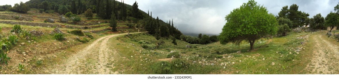 Landscape Sami Acropolis, Kefalonia, Greece