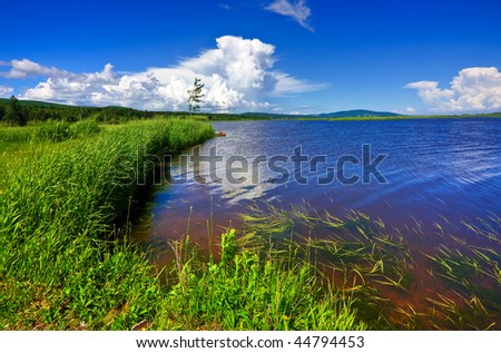 Landscape scenery of Beaver Brook, New Brunswick (HDR composite)
