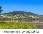 Landscape Scenery Jacobs River Estuary in Sunny Day, Riverton - Aparima, South Island, New Zealand