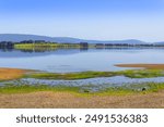 Landscape Scenery Jacobs River Estuary in Sunny Day, Riverton - Aparima, South Island, New Zealand