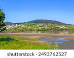 Landscape Scenery Jacobs River Estuary in Sunny Day, Riverton - Aparima, South Island, New Zealand