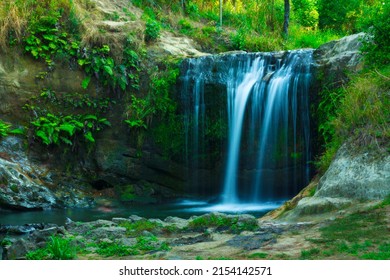 Landscape Scenery of Oakley Creek Waterfall, Auckland - New Zealand