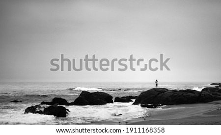 Similar – Image, Stock Photo lonely world.