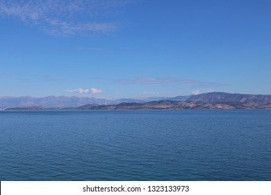 Landscape sea view spain