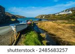 Landscape, Seascape, harbour, Abercastle, Pembrokeshire, Wales, UK.