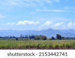 landscape with sky and clouds