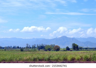 landscape with sky and clouds