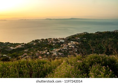 Landscape of Sorrento's peninsula from mount San Costanzo, at Massa Lubrense - Shutterstock ID 1197242014