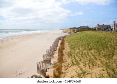 Landscape Of Southampton Beach At Long Island, New York