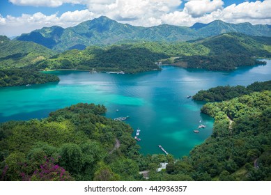 Landscape Of Sun-Moon Lake In Nantou, Taiwan