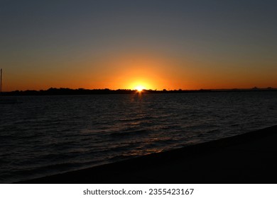 Landscape and sunset - no edition