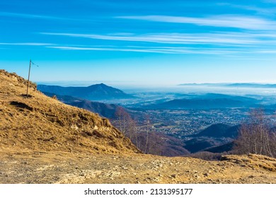 Landscape Of The Susa Valley Of Piedmont, Italy