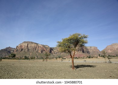 Landscape In Tigray Province, Ethiopia