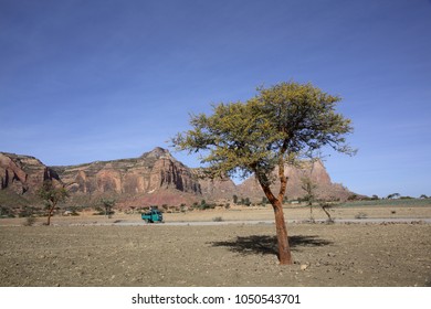 Landscape In Tigray Province, Ethiopia
