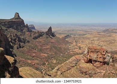 Landscape In Tigray Province, Ethiopia
