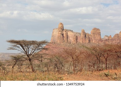 Landscape In Tigray Province, Ethiopia
