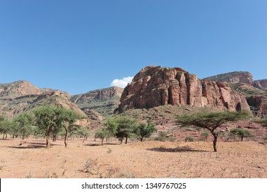 Landscape In Tigray Province, Ethiopia