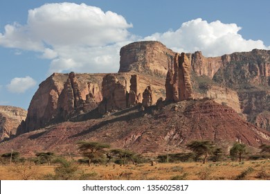 Landscape In Tigray Province, Ethiopia
