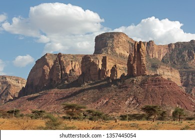 Landscape In Tigray Province, Ethiopia
