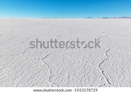 Similar – Image, Stock Photo Salt desert Salar de Uyuni