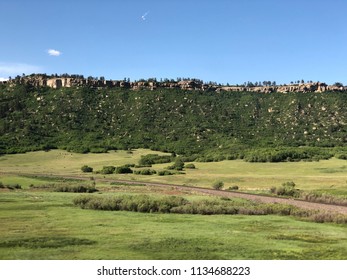 Landscape View Of Castle Rock, Colorado