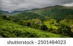 Landscape, View, Cumbria, Lake District, Valley, Mountains, England UK.