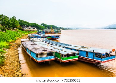 Landscape View Of The Golden Triangle, Thailand.