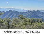 Landscape View Of Guguan Valley On The Trail Of Mount Dongmao, Guguan Seven Heroes Mountain Trail, Heping, Taichung, Taiwan