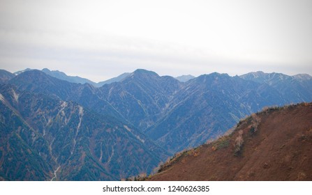landscape view of mountain range