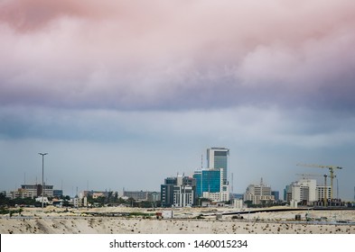 Landscape View Of The New Eko Atlantic City, Lagos Nigeria