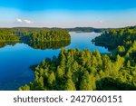 Landscape view of P haj rv lake in Estonia