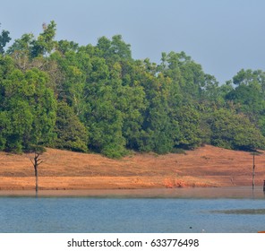 Landscape View Of Sarasvati River In Udapi