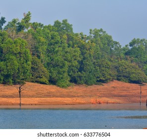 Landscape View Of Sarasvati River In Udapi