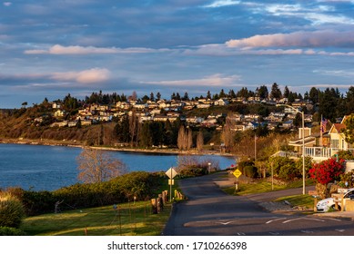 A Landscape View Of A Suburban Neighborhood In Tacoma Washington On September 12 2019