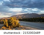 Landscape view of sunset in Great Basin National Park in eastern Nevada.