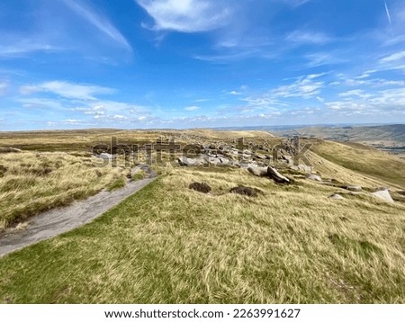 Landscape views from Kinder Downfall