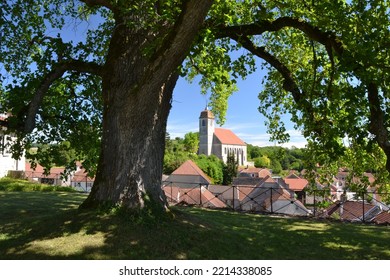 Landscape Of Haute-Saône, Village Of Rupt-sur-Saône