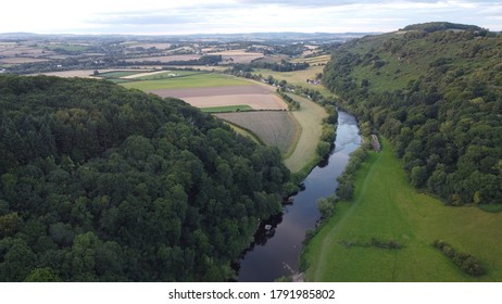 Landscape In The Wye Valley, Wales