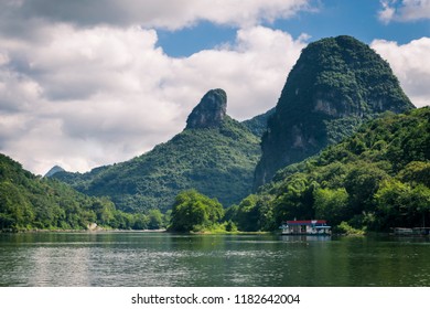 Landscape Of Yangshuo River, China