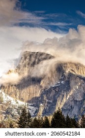 Landscape Of Yosemite National Park In USA In Autumn