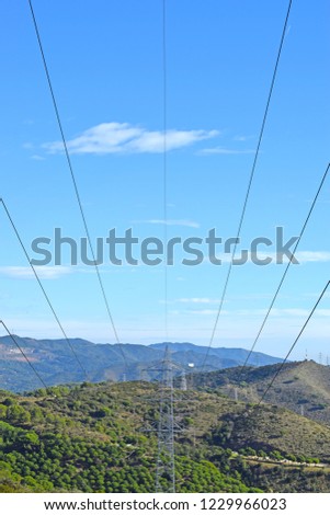 blue sky Assisi Italy