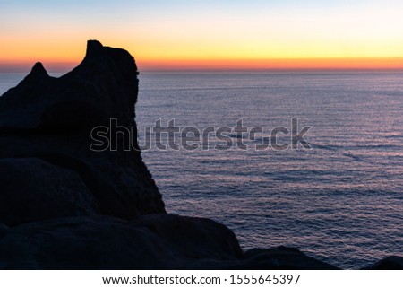 Similar – Image, Stock Photo sunset, again.