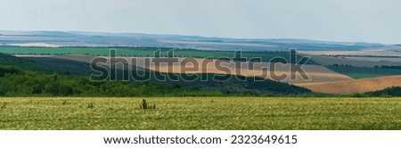 Landscapes and fields of Moldova