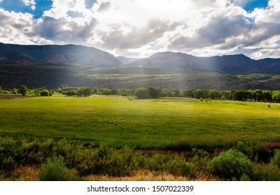 Landscapes, mountain ranges, tree lines and fields - Shutterstock ID 1507022339