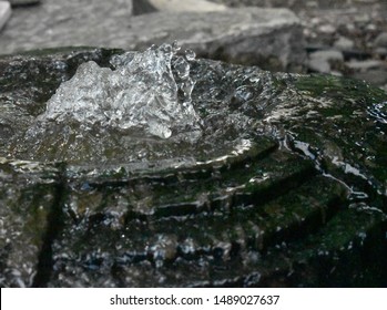 Landscaping Water Feature Frozen In Time