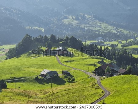 Wunderschöne Landschaft in der Schweiz