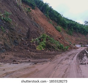 Landslide In Conner, Apayao. Aftermath Of Typhoon Ulysses. November 16 2020. 11:30 Pm