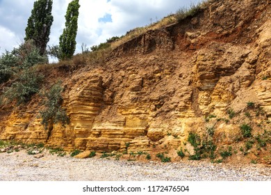 Landslide Zone On Black Sea Coast Stock Photo 1172476504 | Shutterstock